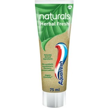 AQUAFRESH NATURALS HERBAL FRESH TANDPASTA TUBE 75 ML