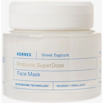KORRES GREEK YOGHURT PROBIOTIC SUPER DOSE FACE MASK GEZICHTSMASKER POT 100 ML