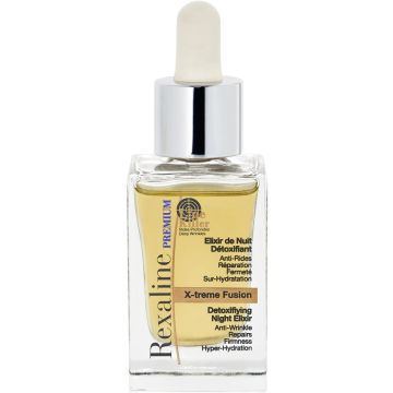 REXALINE PREMIUM LINE KILLER X-TREME FUSION DETOXIFYING NIGHT ELIXIR GEZICHTSSERUM 30 ML