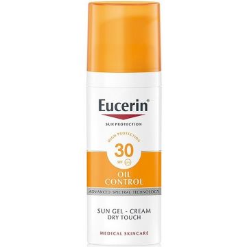 EUCERIN OIL CONTROL (EUCERIN) OIL CONTROL DRY TOUCH SPF 30 ZONNEBRAND POMP 50 ML