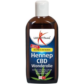 LUCOVITAAL HENNEP CBD WONDEROLIE 200 ML
