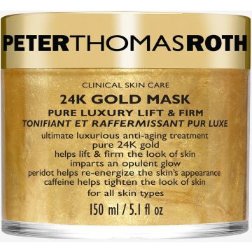 PETER THOMAS ROTH 24K GOLD PURE LUXURY LIFT & FIRM MASK CREMEMASKER POT 150 ML