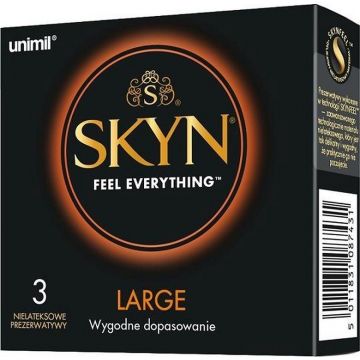 UNIMIL SKYN LARGE CONDOOMS DOOSJE 3 STUKS