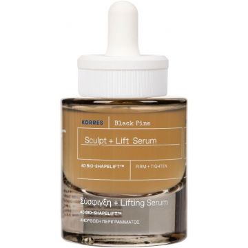 KORRES BLACK PINE SCULPT + LIFT SERUM GEZICHTSSERUM 30 ML