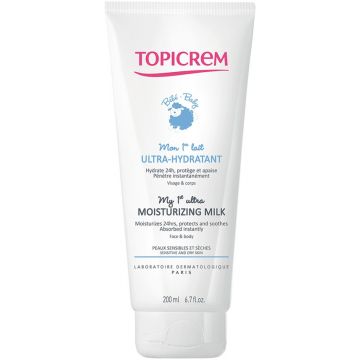 TOPICREM BABY MY 1ST ULTRA MOISTURIZING MILK BABY BODYMELK TUBE 200 ML