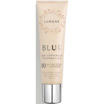 LUMENE BLUR (LUMENE) BLUR LONGWEAR 00 ULTRA LIGHT FOUNDATION TUBE 30 ML