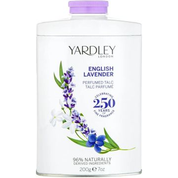 YARDLEY ENGLISH LAVENDER TALKPOEDER 200 GRAM