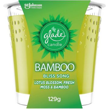 GLADE BAMBOO BLISS SONG GEURKAARS POT 129 GRAM