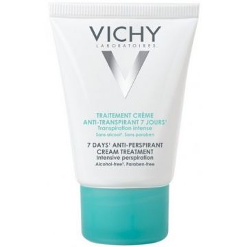 VICHY 7 DAY ANTIPERSPIRANT TREATMENT CREAM DEO CREME TUBE 30 ML
