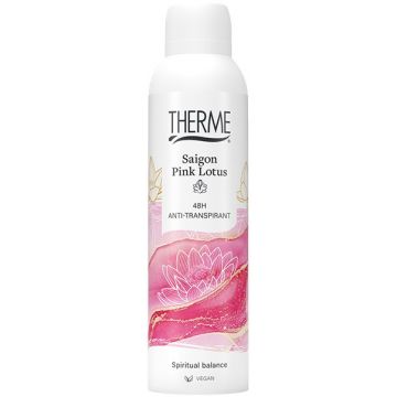 THERME ANTI-TRANSPIRANT SAIGON PINK LOTUS (THERME) SAIGON PINK LOTUS DEO SPRAY SPUITBUS 150 ML