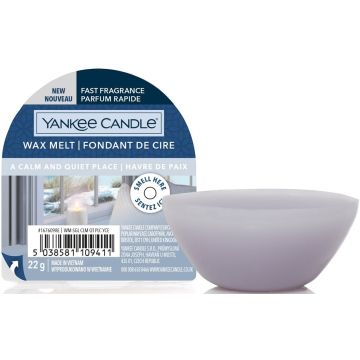 YANKEE CANDLE A CALM & QUIET PLACE WAXMELT 22 GRAM