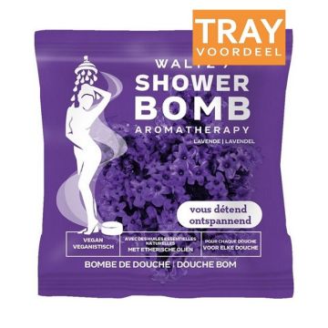 WALTZ 7 SHOWER BOMB AROMATHERAPY LAVENDEL DOUCHE BOMB 10 X 1 STUK
