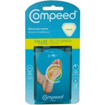 COMPEED EELT MEDIUM PLEISTERS PAK 6 STUKS