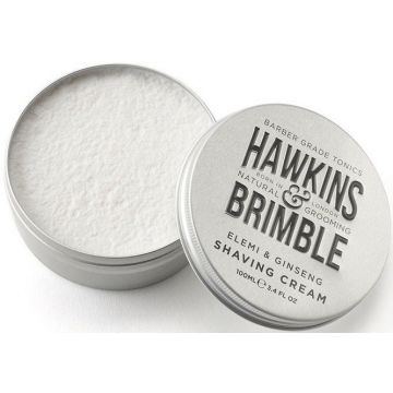 HAWKINS & BRIMBLE ELEMI & GINSENG (HAWKINS & BRIMBLE) ELEMI & GINSENG SHAVING CREAM SCHEERCREME POT 100 ML