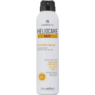 CANTABRIA LABS HELIOCARE 360 (CANTABRIA LABS) 360 SPF 50+ INVISIBLE ZONNEBRAND 200 ML