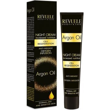REVUELE ARGAN OIL (REVUELE) ARGAN OIL NIGHT CREAM NACHTCREME TUBE 50 ML