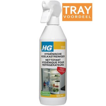 HG KEUKEN HYGIENISCHE KOELKASTREINIGER 6 X 500 ML