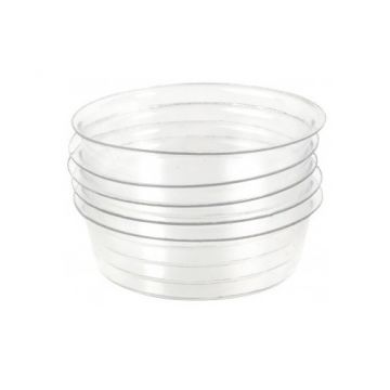 PEGGY SAGE SET OF 5 PLASTIC DISPOSABLE MIXING CUPS 5 STUKS