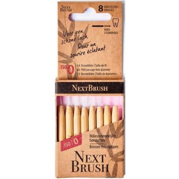 NEXTBRUSH ISO 0 1,9 MM TANDENRAGERS DOOSJE 8 STUKS