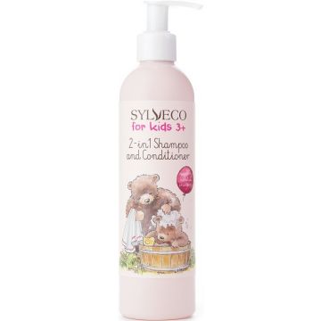 SYLVECO FOR KIDS 3+ (SYLVECO) FOR KIDS 3+ 2-IN-1 SHAMPOO AND CONDITIONER POMP 300 ML