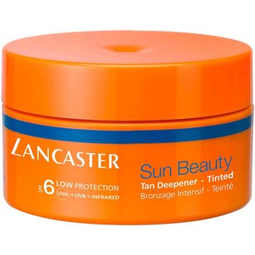 LANCASTER SUN BEAUTY TAN DEEPENER SPF 6 ZELFBRUINER POT 200 ML
