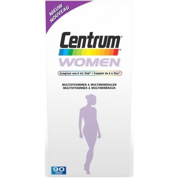 CENTRUM WOMEN ADVANCED TABLETTEN DOOSJE 90 STUKS