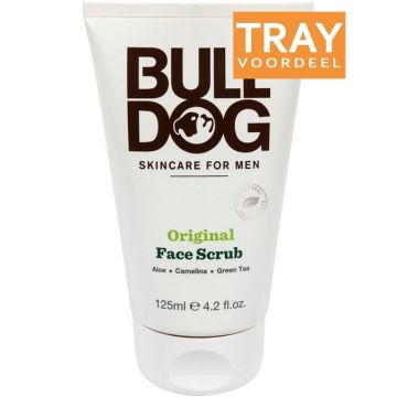 BULLDOG ORIGINAL (BULLDOG) ORIGINAL FACE SCRUB GEZICHTSSCRUB TRAY 4 X 125 ML