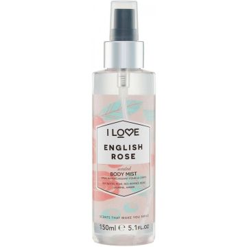 I LOVE ENGLISH ROSE BODYMIST 150 ML