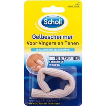 SCHOLL GELBESCHERMER VOOR VINGERS EN TENEN 1 STUK