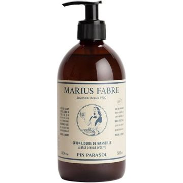 MARIUS FABRE MARSEILLE PARASOL PINE LIQUID SOAP VLOEIBARE ZEEP 500 ML