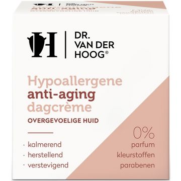 DR. VAN DER HOOG HYPOALLERGENE ANTI-AGING DAGCREME POT 50 ML