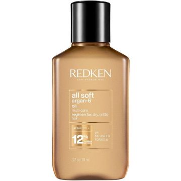 REDKEN ALL SOFT (REDKEN) ALL SOFT ARGAN-6 OIL HAAROLIE FLACON 111 ML