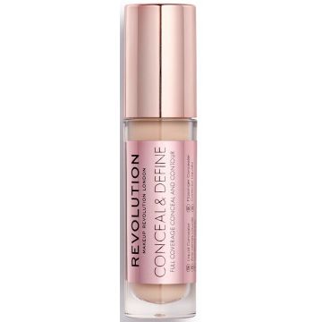 MAKEUP REVOLUTION CONCEAL &amp; DEFINE (MAKEUP REVOLUTION) CONCEAL &amp; DEFINE C4 CONCEALER KOKER 4 GRAM