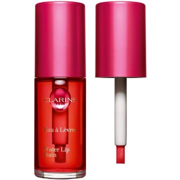 CLARINS WATER LIP STAIN (CLARINS) WATER LIP STAIN 01 ROSE WATER LIPGLOSS POTJE 7 ML