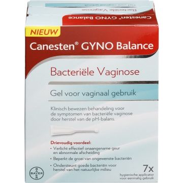 CANESTEN GYNO BALANCE DOOSJE 7 STUKS