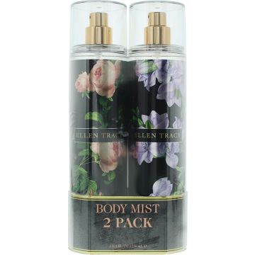 ELLEN TRACY COURAGEOUS + RADIANT BODYMIST 2 X 236 ML