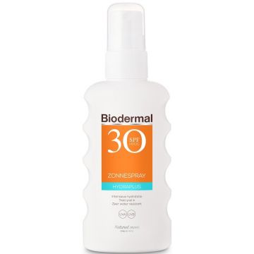 BIODERMAL HYDRAPLUS SPF 30 ZONNESPRAY ZONNEBRAND SPRAY 175 ML