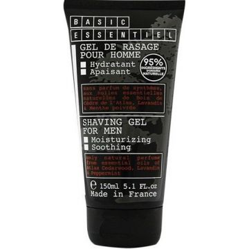 JEANNE ARTHES BASIC ESSENTIEL SHAVING GEL FOR MEN SCHEERGEL TUBE 150 ML