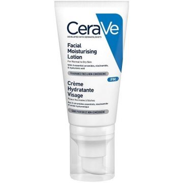 CERAVE FACIAL MOISTURISING LOTION NORMAL TO DRY SKIN GEZICHTSCREME POMP 52 ML
