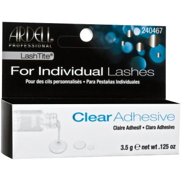 ARDELL LASHTITE FOR INDIVIDUAL LASHES CLEAR ADHESIVE WIMPERLIJM FLACON 3,5 GRAM