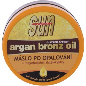 VIVACO SUN ARGAN BRONZ OIL GLITTER EFFECT AFTERSUN 200 ML