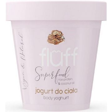 FLUFF SUPERFOOD CHOCOLATE BODY YOGHURT POT 180 ML