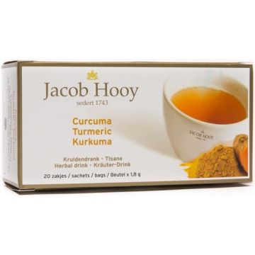 JACOB HOOY CURCUMA THEE DOOSJE 20 ZAKJES