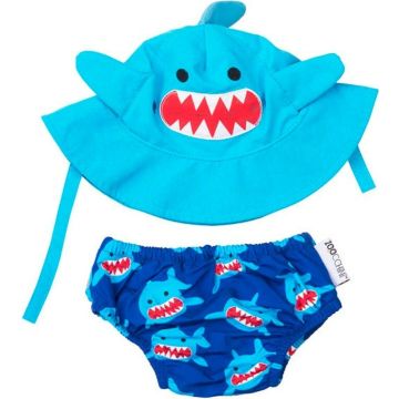 ZOOCCHINI SHERMAN THE SHARK LARGE ZWEMLUIER 1 STUK