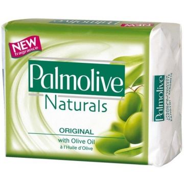 PALMOLIVE NATURALS OLIJFMELK (PALMOLIVE) ORIGINAL WITH OLIVE OIL ZEEP PAK 4 X 90 GRAM