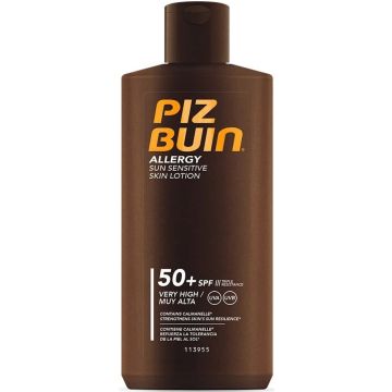 PIZ BUIN ALLERGY (PIZ BUIN) ALLERGY LOTION SPF 50+ VERY HIGH ZONNEBRAND FLACON 200 ML