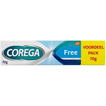 COREGA FREE KLEEFCREME TUBE 70 GRAM