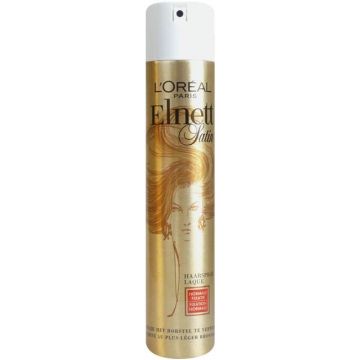 L'OREAL ELNETT NORMALE FIXATIE (L'OREAL) SATIN HAARSPRAY NORMALE FIXATIE HAARLAK SPUITBUS 300 ML