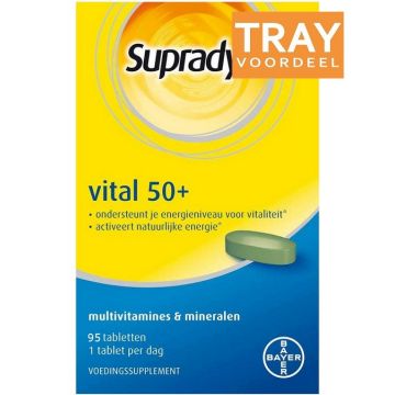 SUPRADYN VITAL 50+ (SUPRADYN) VITAL 50+ TABLETTEN TRAY 16 X 95 STUKS