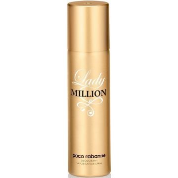 PACO RABANNE LADY MILLION (PACO RABANNE) LADY MILLION DEO SPRAY SPUITBUS 150 ML